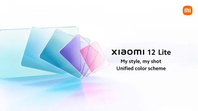 Colores del Xiaomi 12 Lite