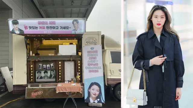 La cantante de AOA y una de las mujeres más bellas de Corea envió un presente para los actores del dorama "The King: The Eternal Monarch".