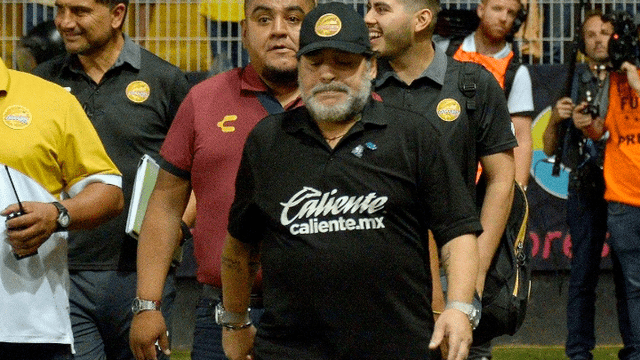 Las tres exigencias de Diego Maradona para continuar en Dorados de Sinaloa