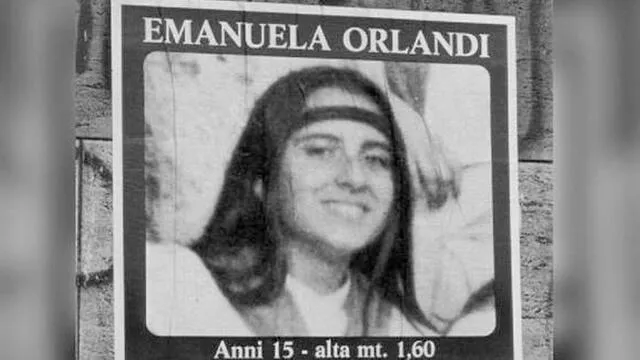 Emanuela Orlando desapareció el 22 de junio del año 1983. Foto: EFE.