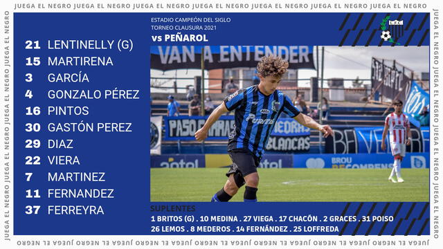 Equipo titular del negriazul. Foto: Liverpool Fútbol Club