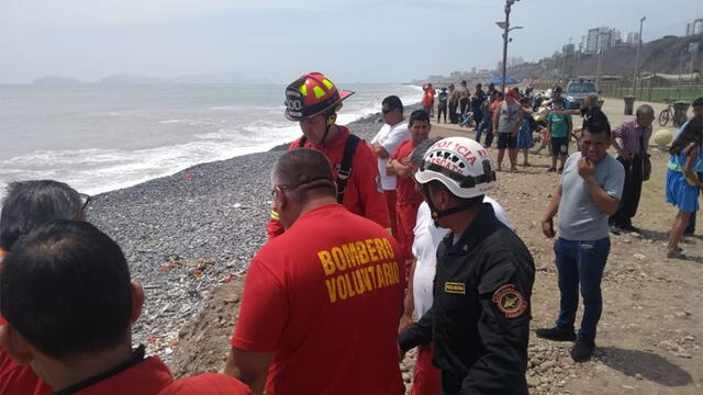 Magdalena: dos heridos dejó caída de parapente en playa Marbella [VIDEO]  