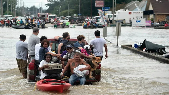 La 'Armada Cajun', un ejército de voluntarios al rescate de los damnificados del huracán Florence 