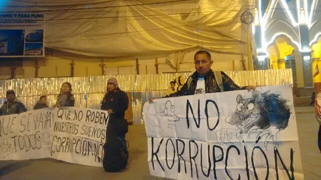Ciudadanos del sur marcharon en contra de la corrupción en el PJ