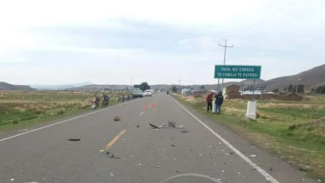 Puno: Motociclista muere tras accidente en la carretera de Asillo