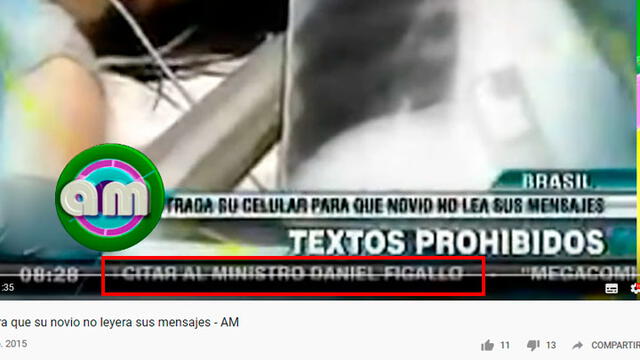 Nota también fue emitida por canal peruano bajo el nombre de 'Textos prohibidos'.