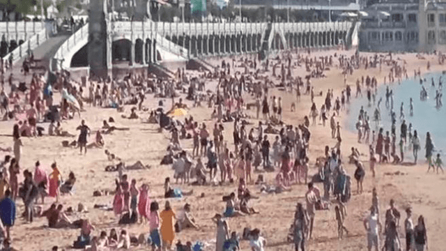 España – coronavirus – covid-19 – violencia – playas