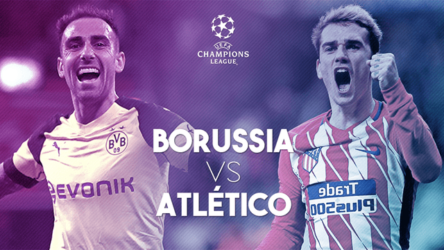 Atlético de Madrid cayó goleado 4-0 ante Borussia Dortmund por la Champions League [RESUMEN]