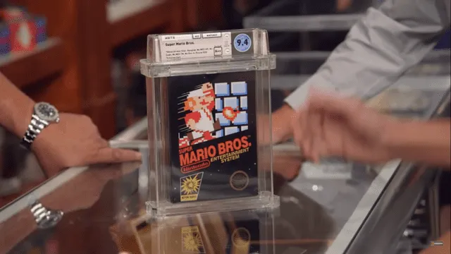 El cartucho más caro de Super Mario Bros llegó a 'El Precio de la Historia'