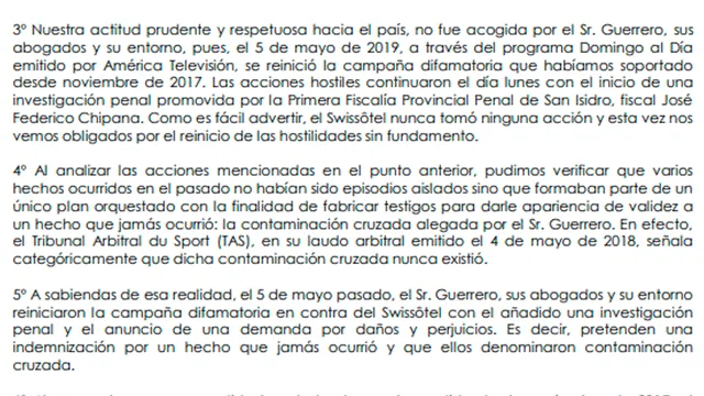 Paolo Guerrero: Swissotel denunciaría a la esposa del exabogado del delantero