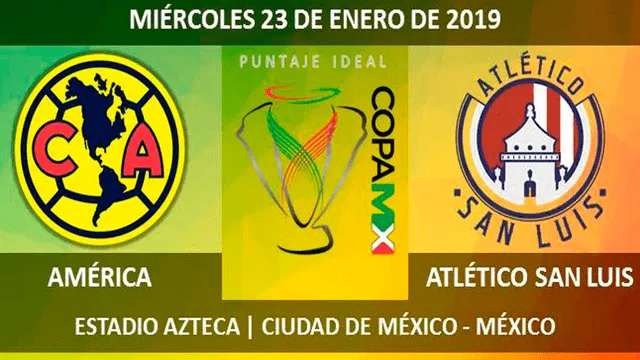 América derrotó a San Luis por 1 - 0 en un partidazo por la Copa MX 2019