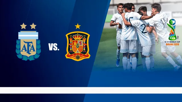 Argentina vs España EN VIVO por el Mundial Sub 17