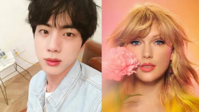 BTS, Jin, Taylor Swift