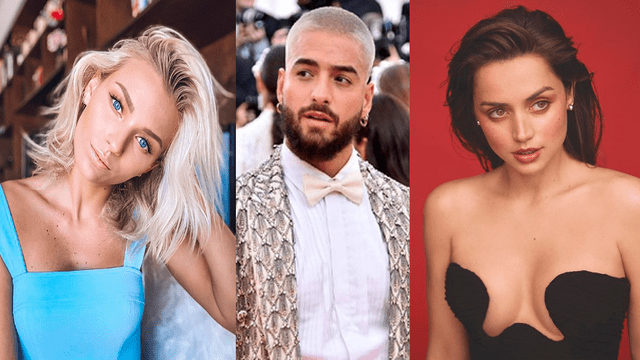 Irina Baeva, Maluma y Ana de Armas también figuran en la lista.