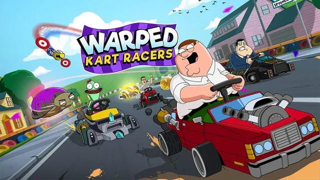 Warped Kart Racers: un clon de Mario Kart con Petter Griffin y Hank Hill