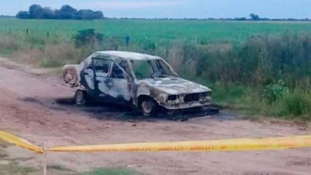 Mujer quemada en Argentina