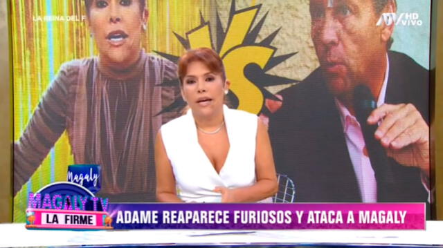 Alfredo Adame se pronunció sobre la entrevista realizada con Magaly Medina. Foto: captura ATV