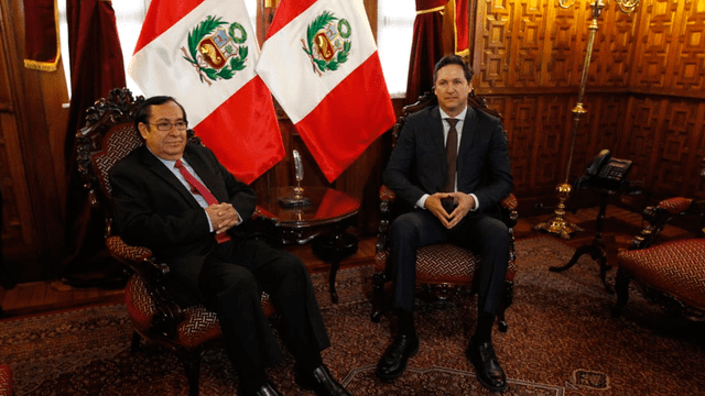 Poder Judicial: Víctor Prado se reunió con Vicente Zeballos y Daniel Salaverry