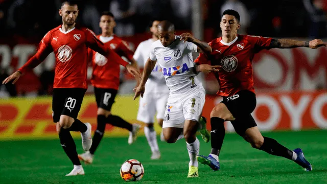 Santos fuera de la Copa Libertadores tras empatar 0-0 ante Independiente [RESUMEN]