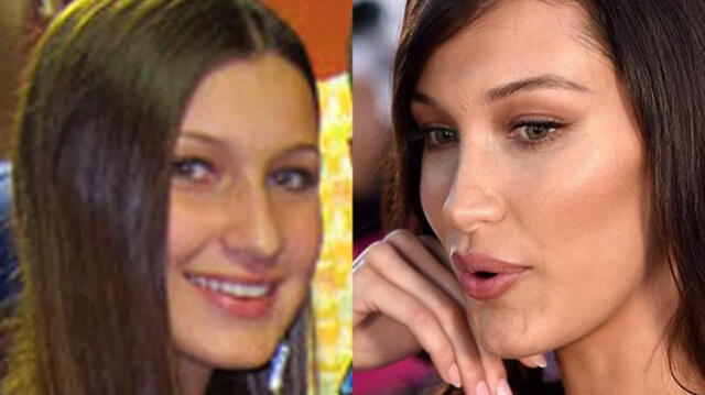 Antes y después de Bella Hadid: La transformación de “la mujer más bella" [FOTOS]