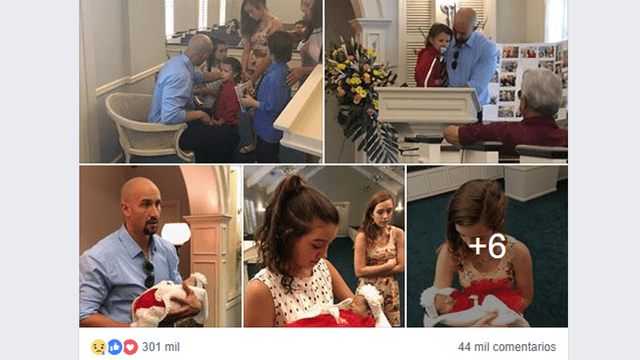 Hombre publicó fotos de su esposa y bebé en ataúd para clamar por justicia 