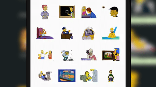 WhatsApp Trucos: conoce cómo obtener los stickers de los personajes de la serie 'Los Simpsons' [FOTOS] 