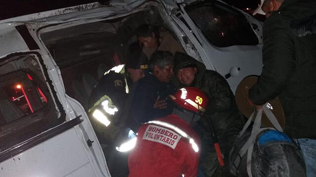 Dos muertos y diez heridos deja accidente en la vía Sicuani - Ayaviri