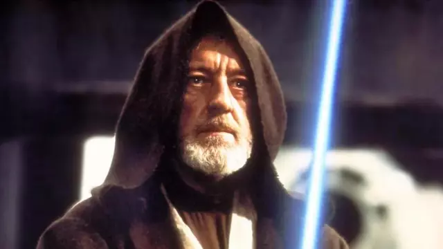 El actor británico Alec Guinness  interpretó al viejo Ben Kenobi. Foto: LucasFilm.