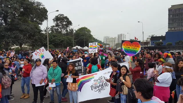 Marcha del Orgullo LGTBI: así se desarrolla la movilización en Lima [EN VIVO] 