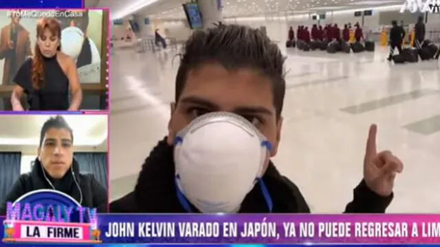 John Kelvin tras cancelación de eventos en Perú: “No sé si quedarme en Japón o regresar”