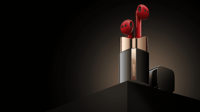 Diseño de los nuevos Huawei FreeBuds Lipstick. Foto: Huawei
