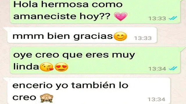 WhatsApp: Joven piropea a una chica y ella lo 'trolea' épicamente [FOTOS]