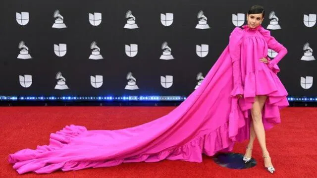 Sofia Carson Mejores vestidas Latin Grammy 2019