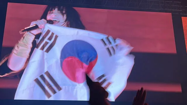 Billie Eilish hizo sold out en 20 minutos en su concierto de Corea del Sur. Foto: Twitter/