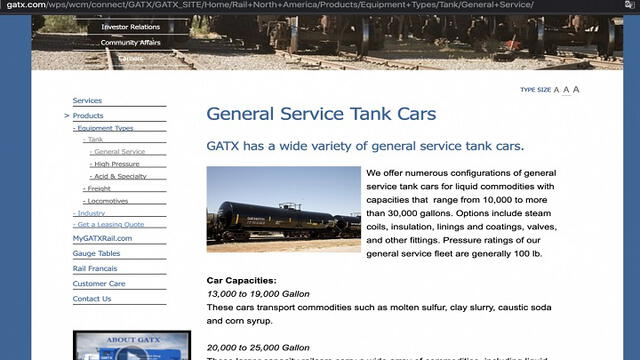 Captura de pantalla del portal web de alquiler de vagón de trenes. Foto: AFP Factual.