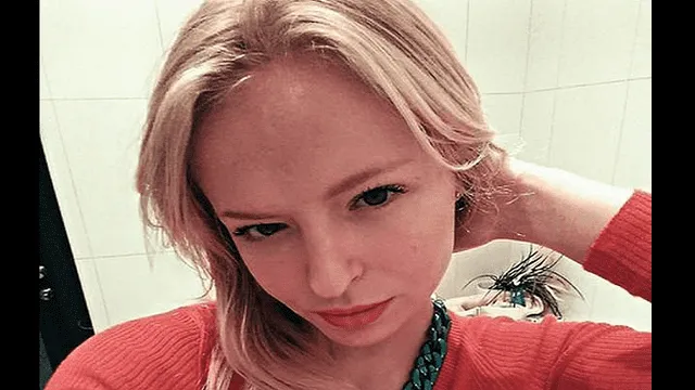 Elizaveta Dubrovina, de 22 años, es acusada de matar a su hermana Stefania en San Petersburgo.