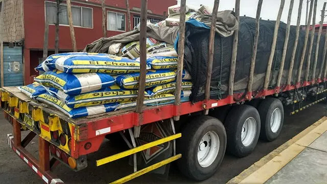 Desarticulan banda criminal y recuperan 26 sacos de arroz en Arequipa