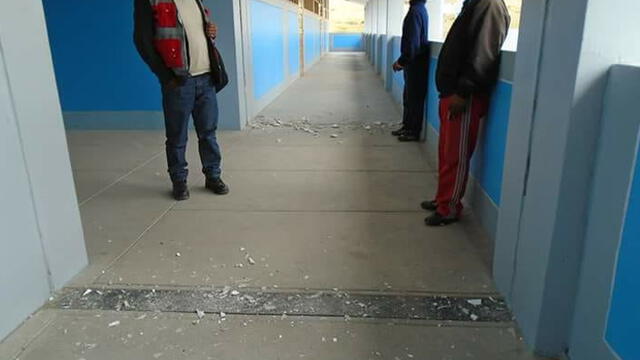 Tras cinco sismos en Espinar se dañó una institución educativa y un centro de salud [FOTOS]