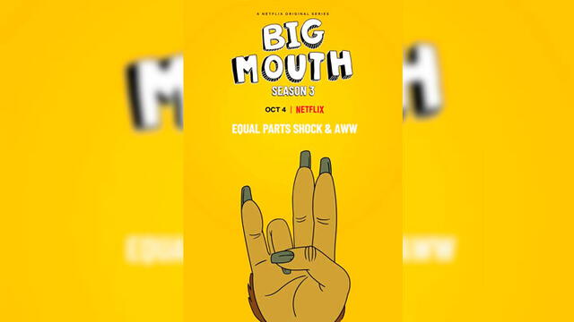 Netflix Revela Fecha De Estreno Y Nuevo Póster De La Tercera Temporada De Big Mouth Cine Y 