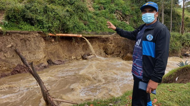 Lluvias ocasionaron el incremento del caudal de los ríos en Cajamarca