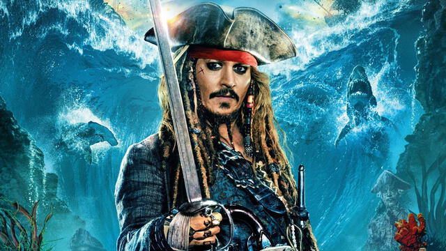 Lo más probable es que ya no veamos a Johnny Depp como el mítico Jack Sparrow. Foto: Disney.