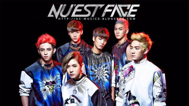 NU'EST-M: Jason, Minhyun, Ren, JR, Baekho y Aron en el 2013