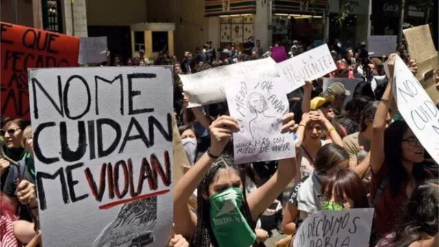 Protesta feminista en México