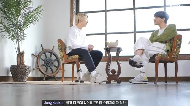 Jungkook y J-Hope conversan sobre música en BE-hind story. Foto: captura/Big Hit