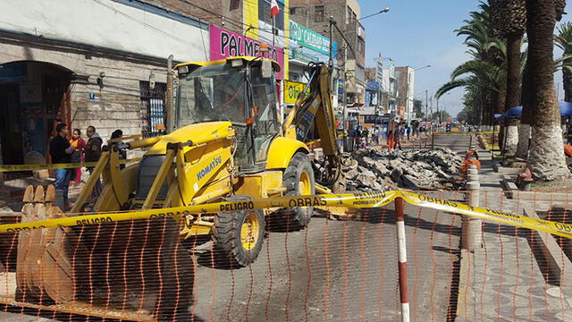 Tacna: Cierran avenida Bolognesi para mejorar el tránsito peatonal de discapacitados [FOTOS]
