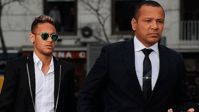 Contundente defensa del padre de Neymar: “Él es el agredido” [FOTOS] 