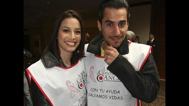 Natalia Salas y Juan Francisco durante la Teletón de 2010. Foto: RPP