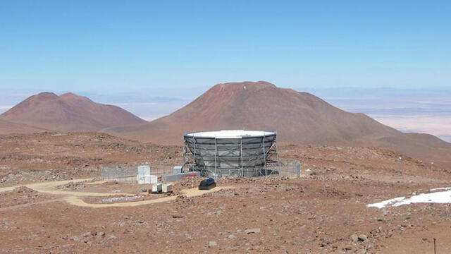 Telescopio Cosmológico de Atacama. Crédito: ACT.