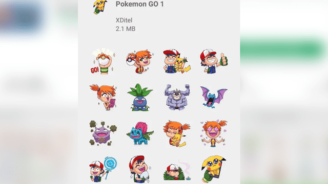 WhatsApp Trucos: Aprende a activar los stickers secretos de Pokémon [FOTOS]