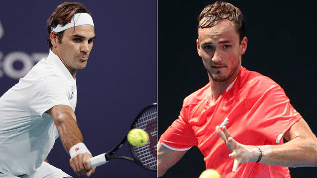 Roger Federer venció sin problemas a Medvedev y accede a cuartos de final del Masters 1000